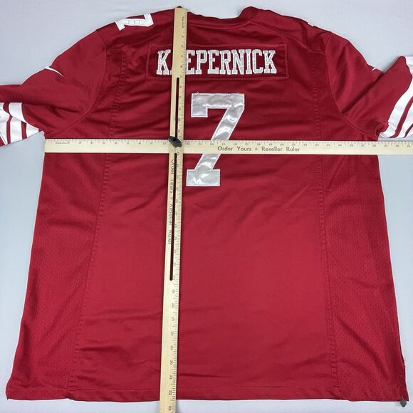 Nike San Francisco 49ers Colin Kaepernick Stitched Jersey Men’s XXXL Athleisure - Picture 13 of 13